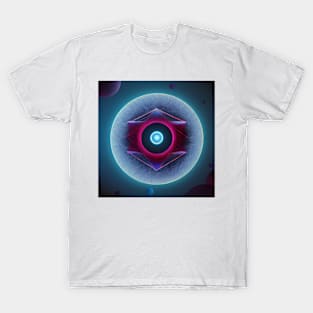 Sacred Geometry Space Eyeball T-Shirt